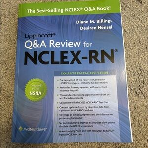 Lippincott Q&A Review for NCLEX-RN Book